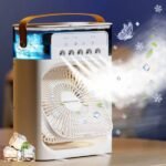 portable air cooler fan fan with led night light fine mist water and humidifier function usb electric random color 1.jpg