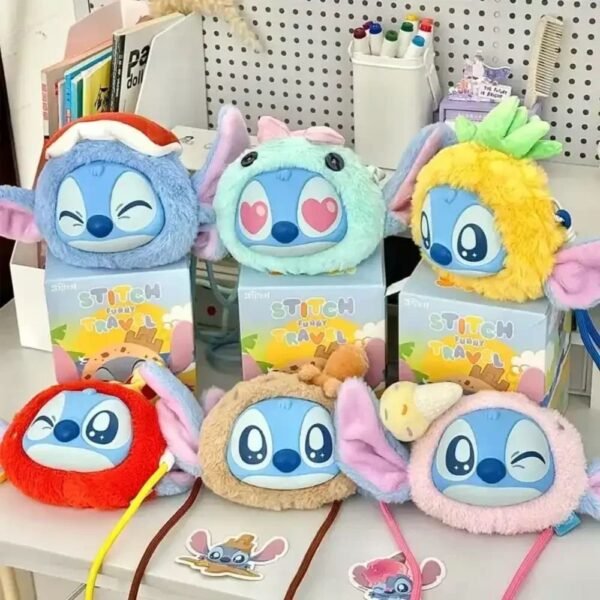 Stitch Funny Travel Series Shoulder Bag Blind Box