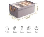 Collapsible Fabric Storage Cubes Organizer with Handles Foldable Storage Baskets for Organizing Toys, Books, Shelves, Closet, Large Storage Box with Handles - Image 9