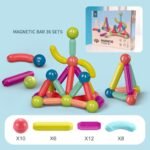 Magnetic Sticks Building Blocks | Early Learning Toy - Image 6