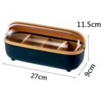 Spice Bottle Four Compartment Condiment Spice Box,with Spoons,Suitable for Kitchen - Image 4