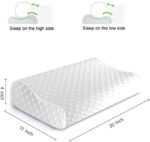 Memory Foam Cervical Contour Medical Pillow for Sleeping Orthopedic Pillows for Neck Back Shoulder Support Pain Relief cusion Soft Firm Pillow (Off White) - Image 3