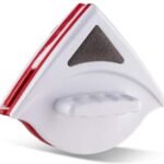 Double Magnetic Window Squeegee Super Durable Double Side Glass Cleaning Brush for Cleaning High Windows and Car Glass 15-24mm Thickness