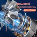 Handheld Mini Cordless Leaf Blower, 24V Battery Leaf Blowers for Lawn Care, Patio, Car Dryer, Blowing Leaves and Dust,Battery Powered 500 CFM 200 MPH - Image 9