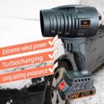 Handheld Mini Cordless Leaf Blower, 24V Battery Leaf Blowers for Lawn Care, Patio, Car Dryer, Blowing Leaves and Dust,Battery Powered 500 CFM 200 MPH - Image 7