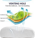 Memory Foam Cervical Contour Medical Pillow for Sleeping Orthopedic Pillows for Neck Back Shoulder Support Pain Relief cusion Soft Firm Pillow (Off White) - Image 18