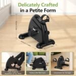 Voroly Portable Under Desk Bike Pedal Exerciser Cycle for Adults & Seniors Physical Therapy Workout Equipment - Image 6