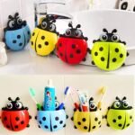 Ladybug Insect Kids Toothbrush Organizer