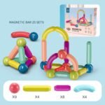 Magnetic Sticks Building Blocks | Early Learning Toy - Image 5