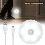 LED Motion Sensor Wireless Body Induction Lamp Rechargeable Night Light Bedroom Washroom Lighting Decor Indoor Lights with USB Charging - Image 2