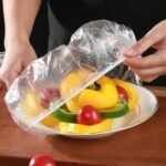 100pcs Disposable Food Bowl Cover Bag Storage Bag Dust Fresh Keeping Bags Kitchen Food Multifunctional Use - Image 4