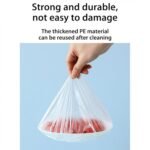 100pcs Disposable Food Bowl Cover Bag Storage Bag Dust Fresh Keeping Bags Kitchen Food Multifunctional Use - Image 14