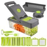 Super and Professional Multifunctional Vegetable Cutter Food Cutter Potato Cutter, Egg Separator Slicer - Image 4