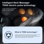 Hot Compress Neck Massager, EMS Pulse, Cervical Massage Machine, Neck Pain Relief, Muscle Relaxation / KH-960 - Image 10