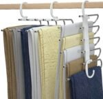Multifunctional Wardrobe 5 Layers Pants Storage Rack Hangers Holders / KN-366 - Image 10