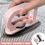 Hanging Electric Clothes Iron Removable Handle Folding Electric Iron For Travel - Image 2