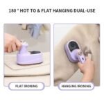 Portable Handheld Dry Iron Mini Electric Steam Iron With Folding Feature For Home And Travel - Image 5