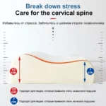 Memory Foam Cervical Contour Medical Pillow for Sleeping Orthopedic Pillows for Neck Back Shoulder Support Pain Relief cusion Soft Firm Pillow (Off White) - Image 11