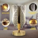 Luxury Crystal Table Lamp With Usb Charging - Image 4