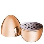 Fork Knife Spoon Set with Egg-Shaped Tableware Storage Box Premium Stainless Steel 24 pcs ( Rose Gold) - Image 3