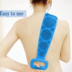 Body Silicone Brush Scrub Body Exfoliating Sponge Brush Bathroom Shower Back Brush Bath Stain Removal Bath Belt - Image 8